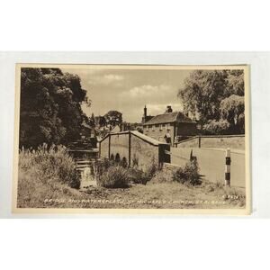 Sepiatype Postcard Published by Valentine and Sons St Albans St. Michaels Church